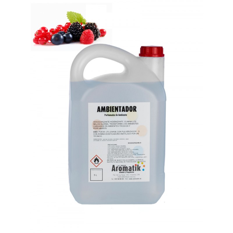 ambientador FRUTOS ROJOS 5 L ambientador FRUTOS ROJOS 5 L